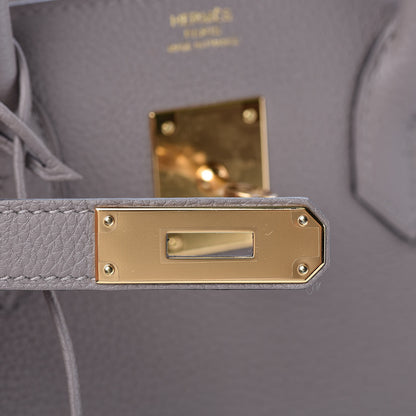Hermes Togo Birkin 30 Gris Asphalte 21 of 32