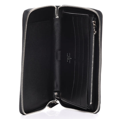 Louis Vuitton Epi Zippy Organizer Wallet Black 5 of 8