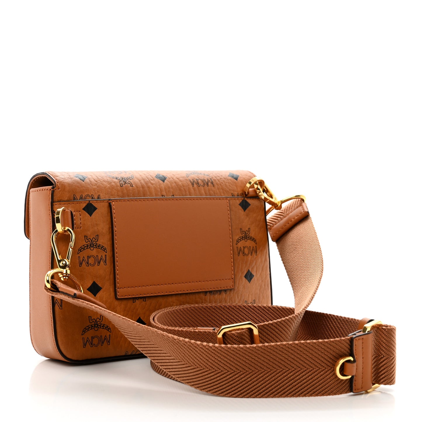 Visetos Small Millie Crossbody Belt Bag Cognac