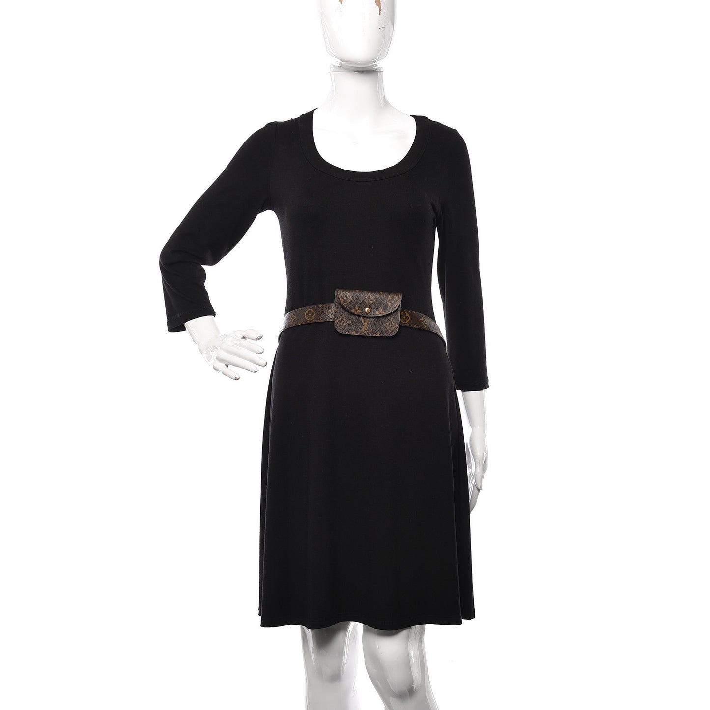 Monogram Pochette Solo Belt 95 38