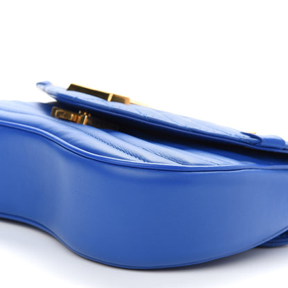 Louis Vuitton Calfskin New Wave Chain PM Blue Neon 8 of 8