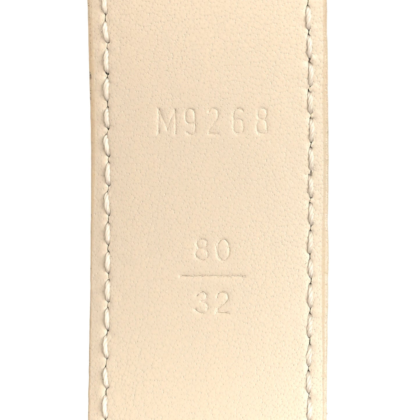 Damier Azur LV Initiales Belt 80 32