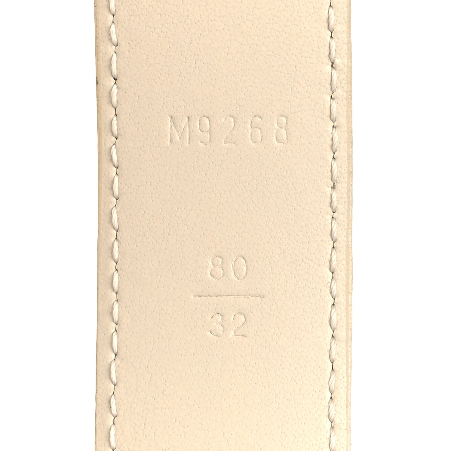 Louis Vuitton Damier Azur LV Initiales Belt 80 32 4 of 4