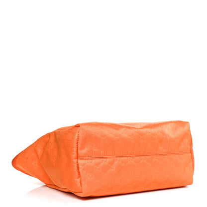 Gucci Nylon Monogram Medium Tote Orange 4 of 12