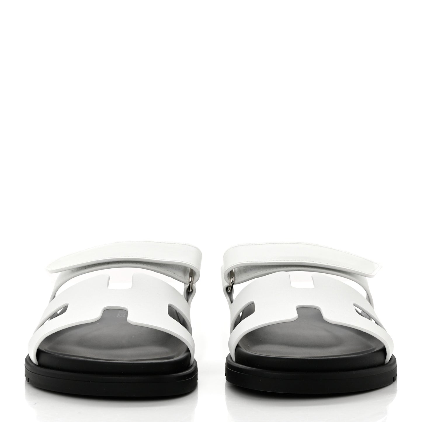 Calfskin Womens Chypre Sandals 35.5 White