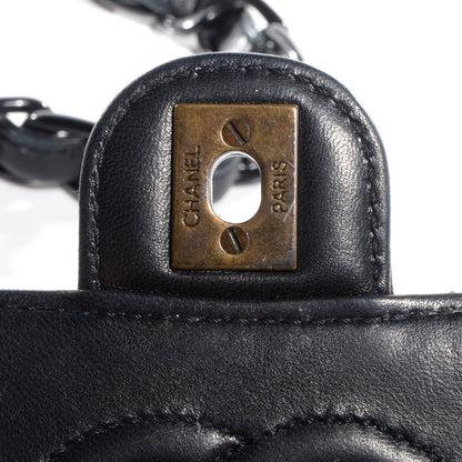 Chanel Lambskin Mini Square Flap Black 7 of 10