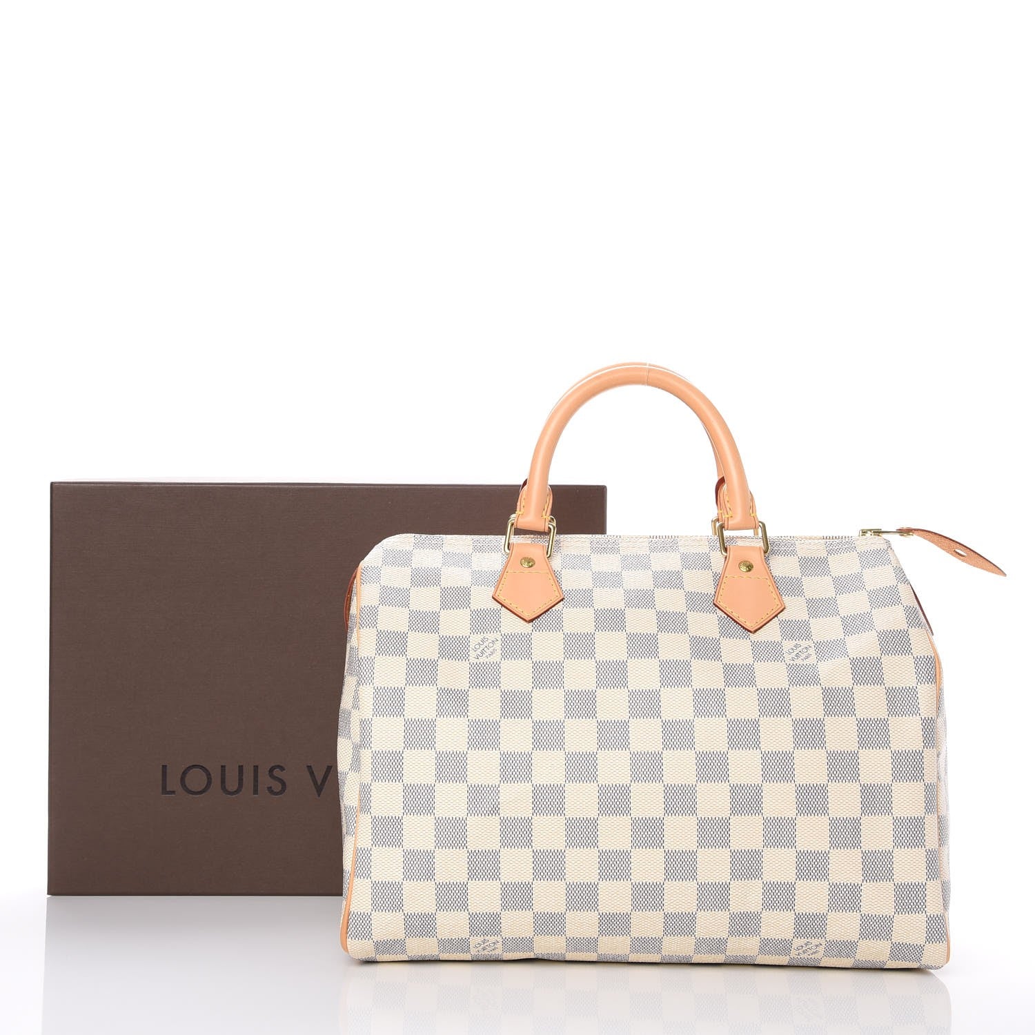 Louis Vuitton Damier Azur Speedy 30 8 of 8