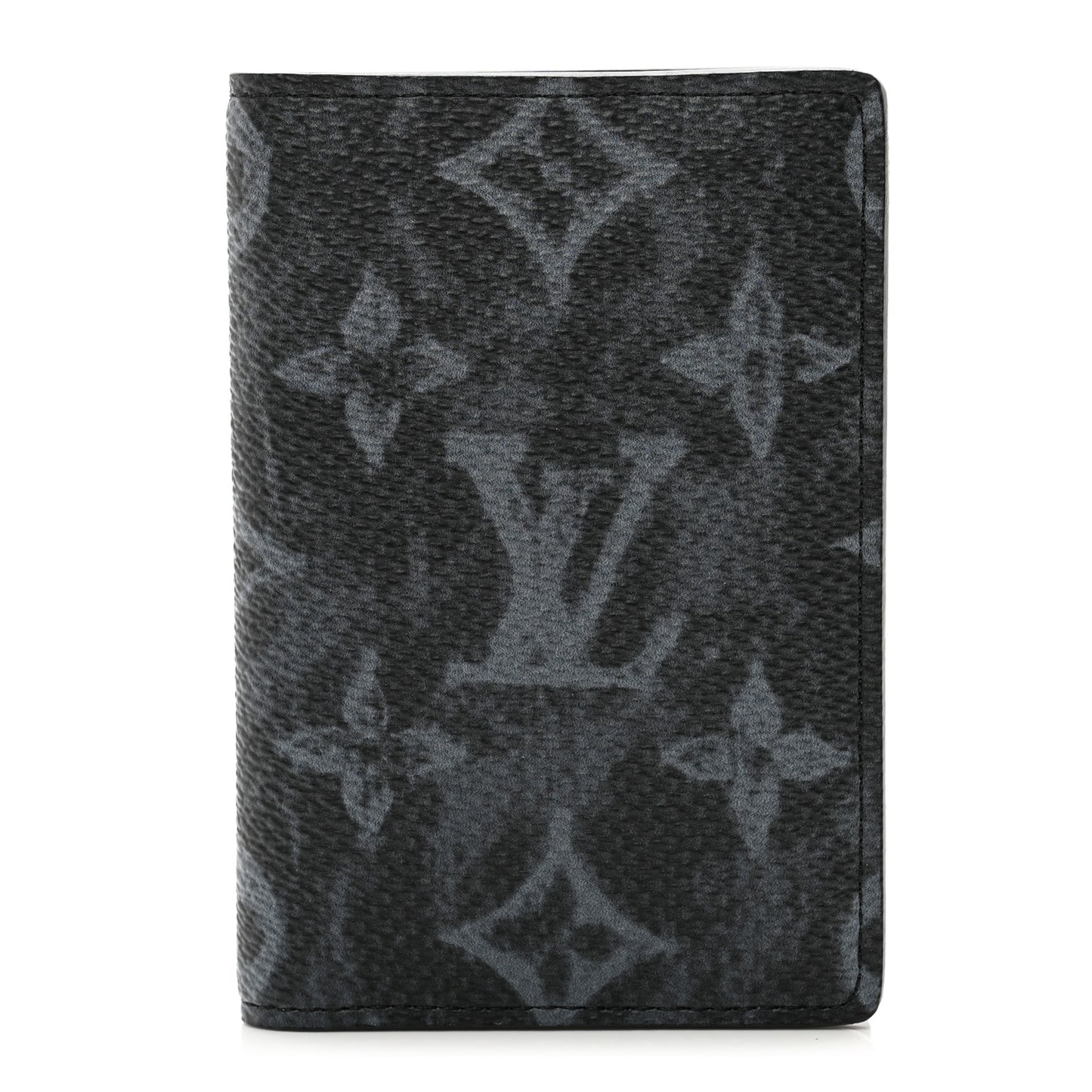Monogram Pastel Pocket Organizer Black