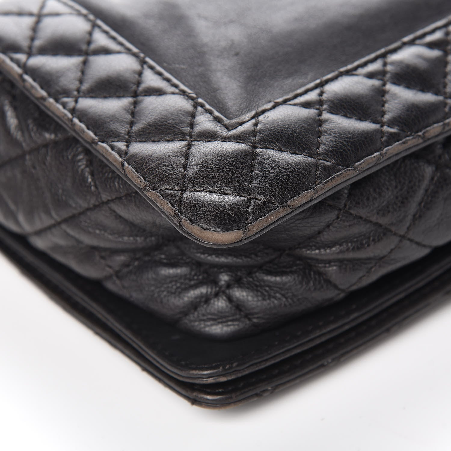 Chanel Calfskin New Medium Boy Reverso Flap Black 16 of 19