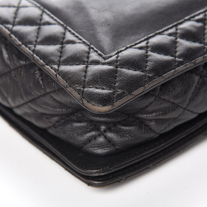 Chanel Calfskin New Medium Boy Reverso Flap Black 16 of 19