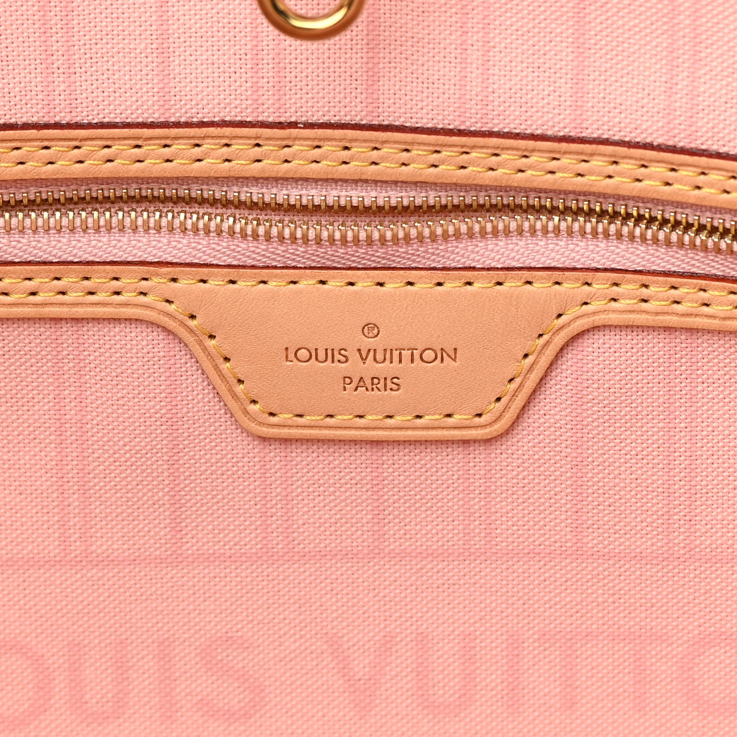 Louis Vuitton Damier Azur Neo Neverfull MM Rose Ballerine 7 of 13
