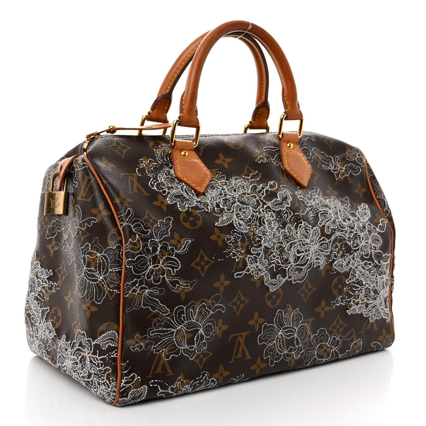Monogram Dentelle Speedy 30 Silver