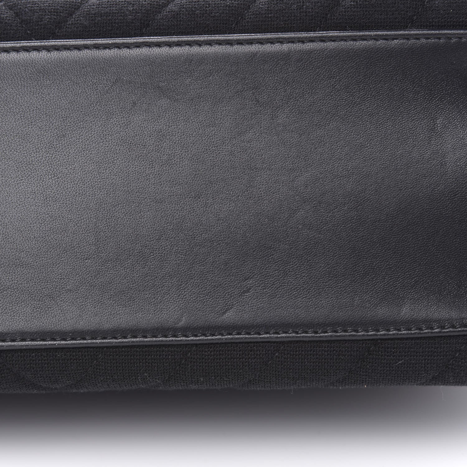 Chanel Jersey Chevron Quilted Small Coco Handle Flap Black 11 of 12