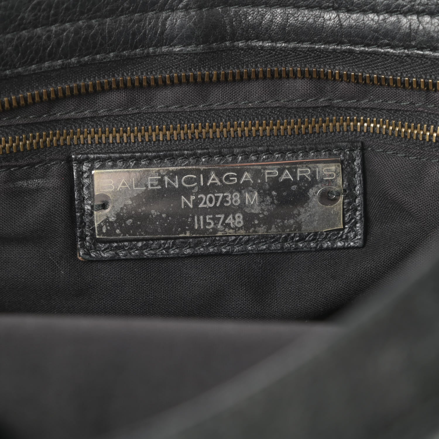 Balenciaga Agneau Classic Hardware City Black 6 of 8