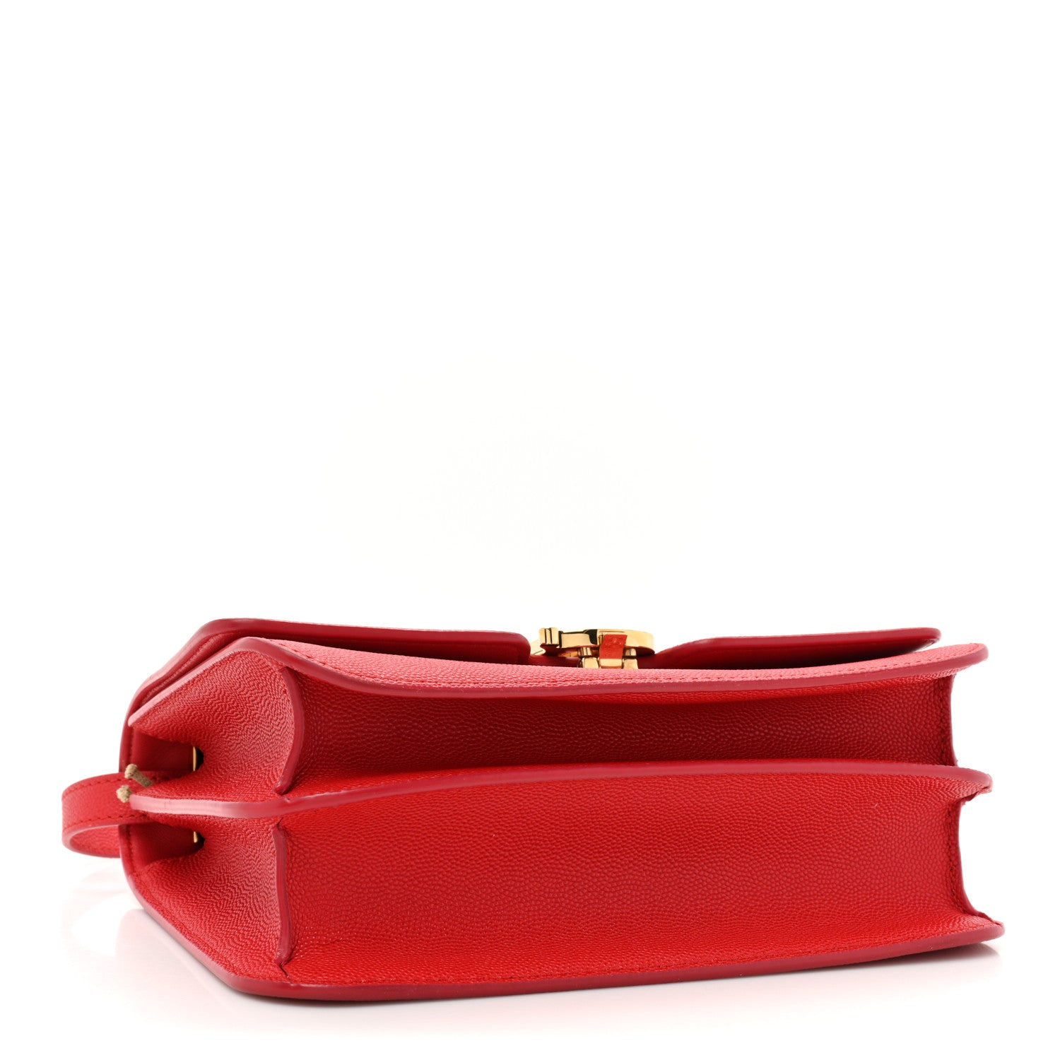 Burberry Grainy Calfskin Small TB Bag Bright Red 4 of 11
