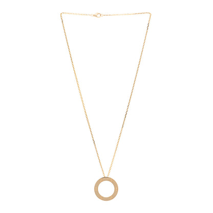 Cartier 18K Yellow Gold LOVE Pendant Necklace 3 of 7