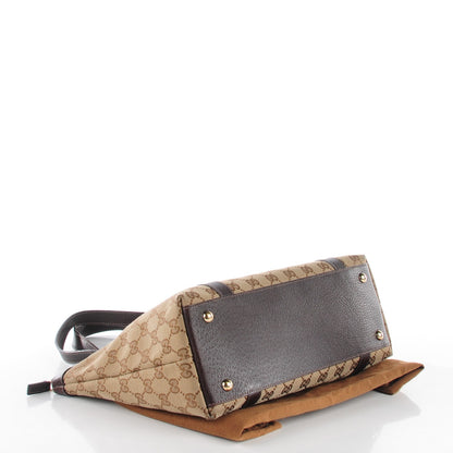 Gucci Monogram Medium Abbey Tote Brown 5 of 8