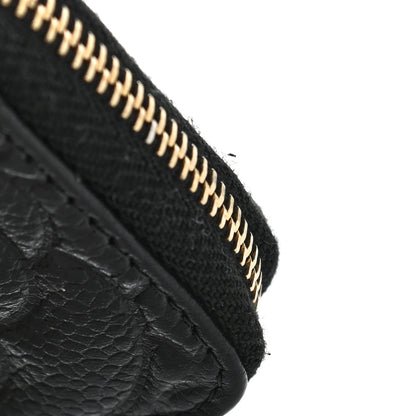 Chanel Caviar Camellia Embossed Key Holder Case Black 8 of 8