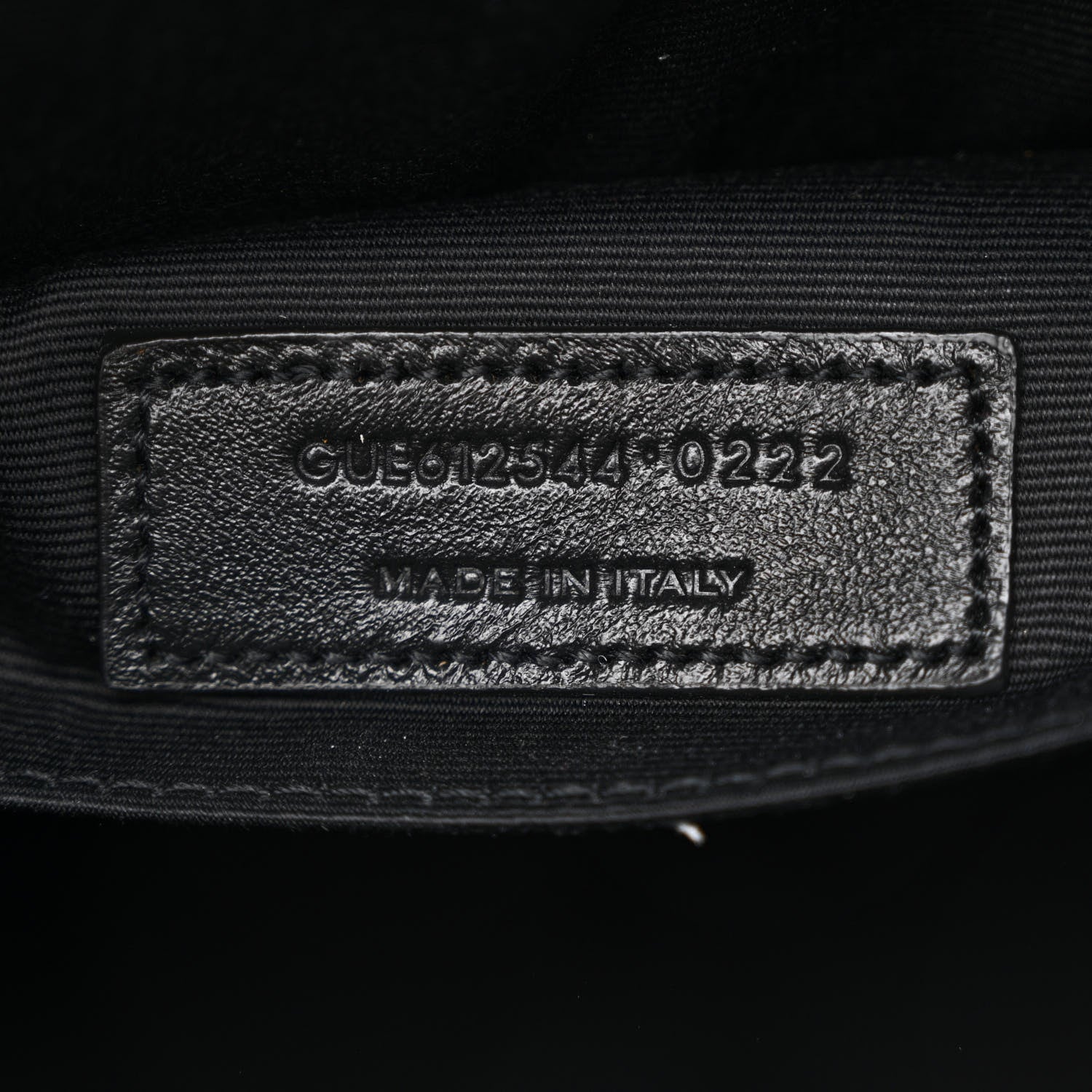 Saint Laurent Calfskin Matelasse Monogram Monochrome Lou Camera Bag Black 6 of 9