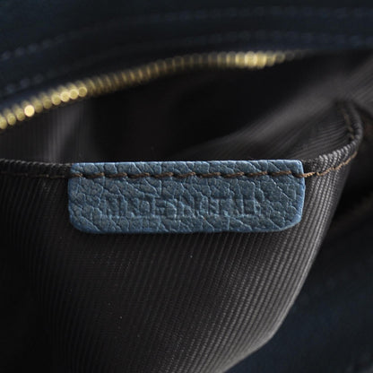 Burberry Leather Hernville Small Hobo Kingfisher Blue 8 of 10