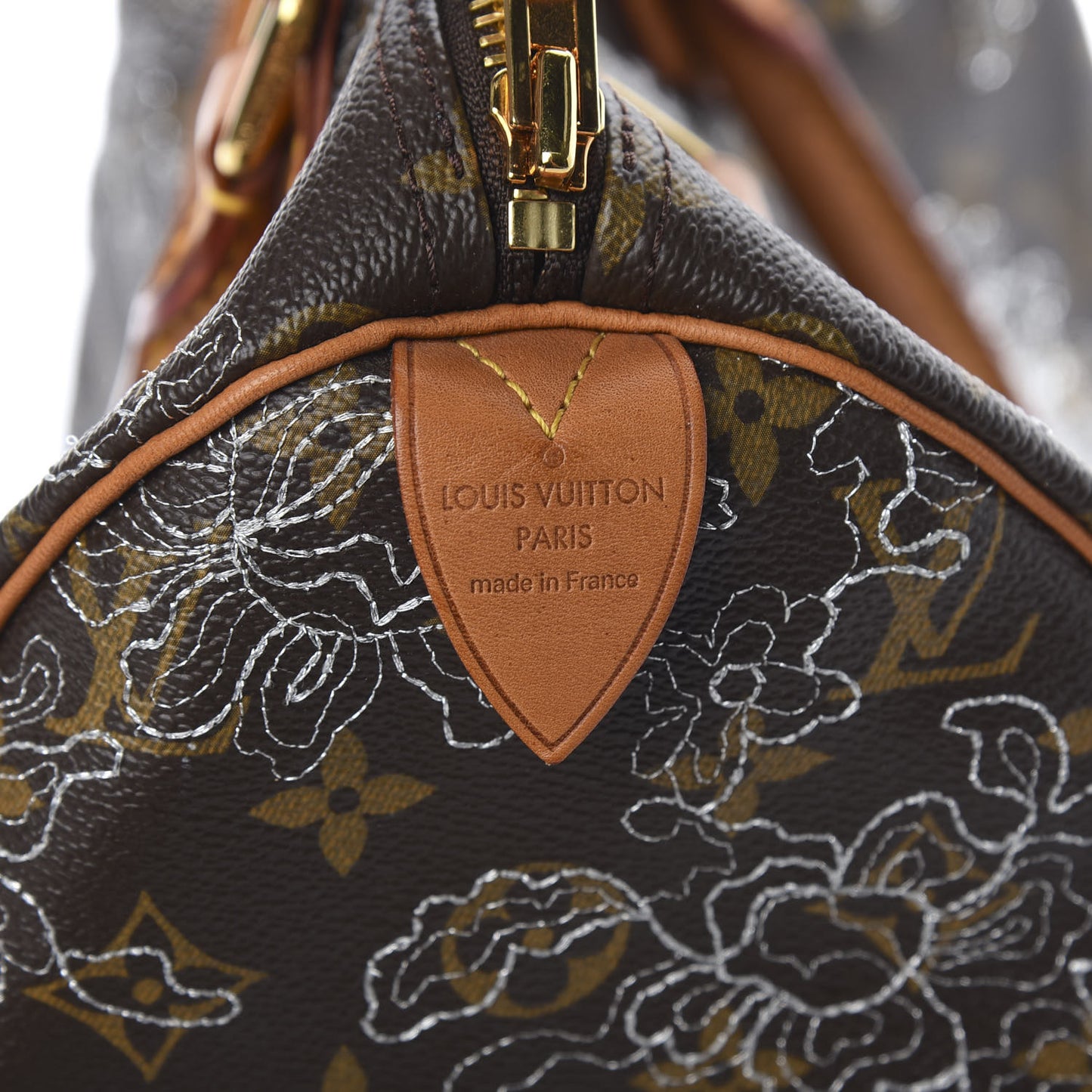Monogram Dentelle Speedy 30 Silver