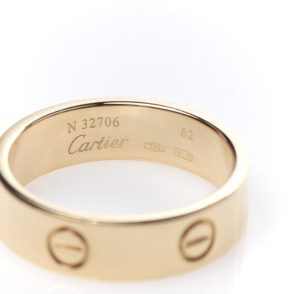 Cartier 18K Yellow Gold 5.5mm LOVE Ring 62 10 4 of 4