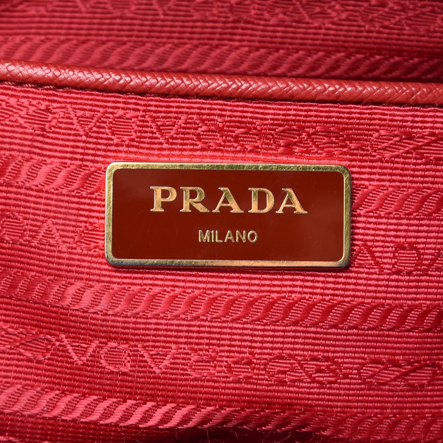 Saffiano Large Galleria Double Zip Tote Fuoco