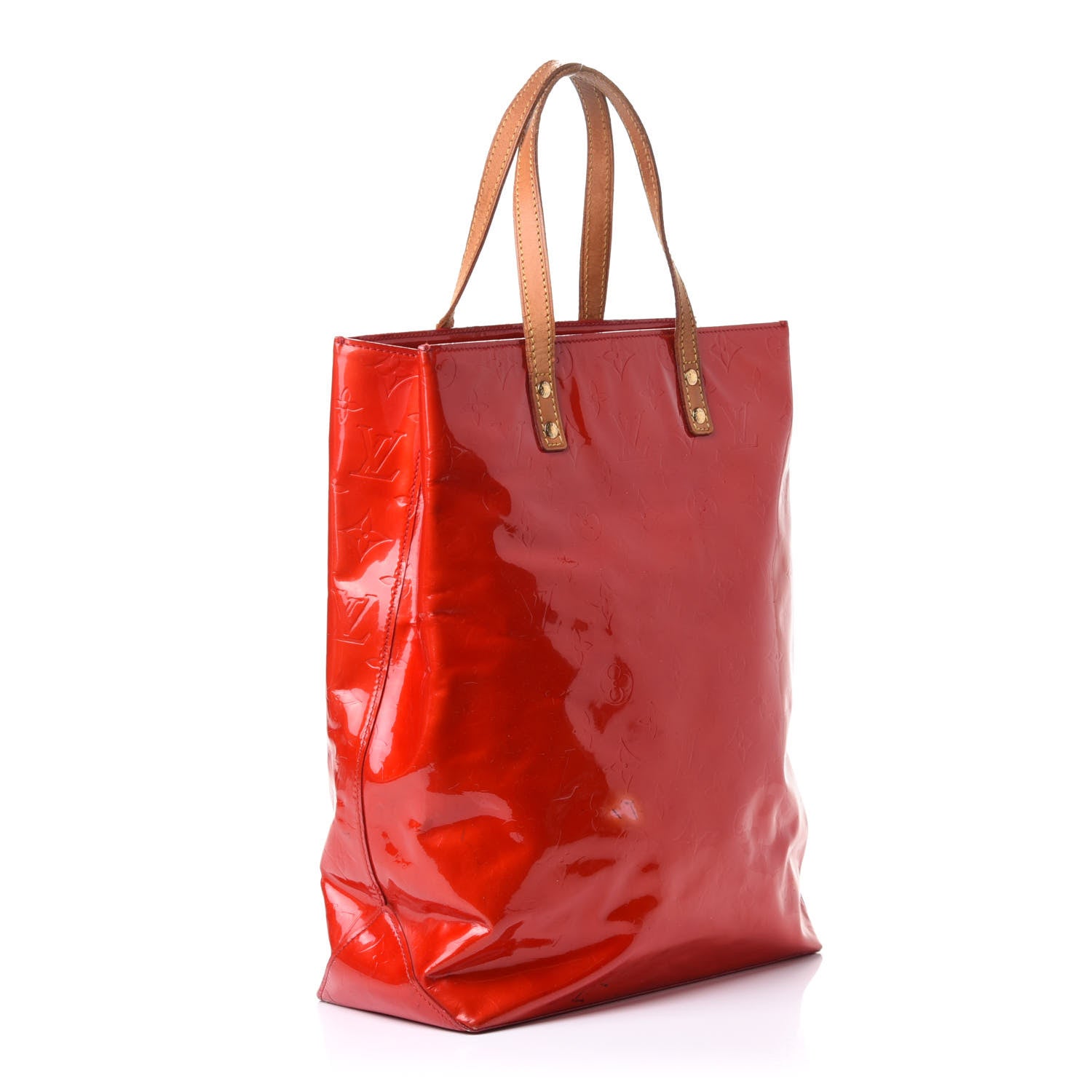 Louis Vuitton Vernis Reade MM Rouge 2 of 6