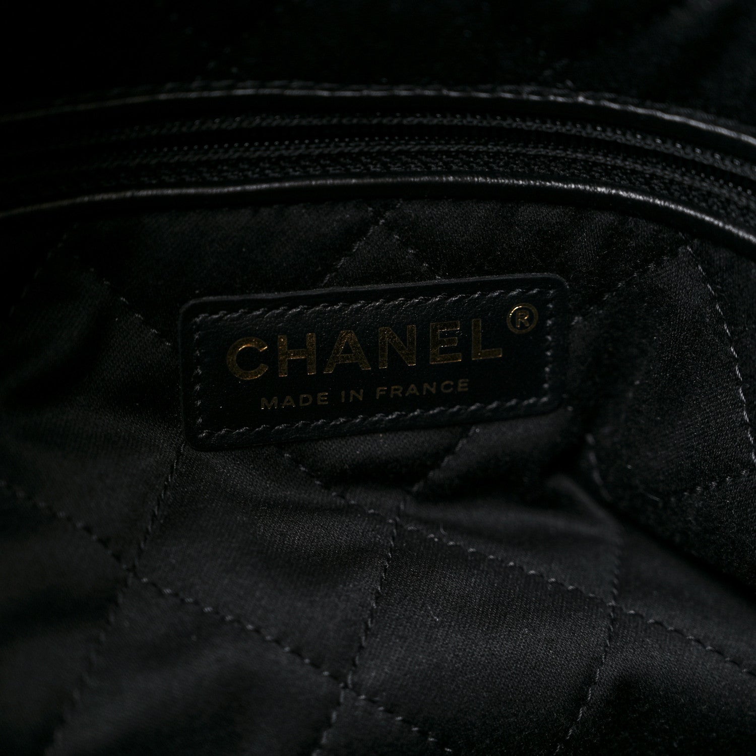 Chanel Shiny Calfskin Quilted Chanel 22 Black 7 of 11