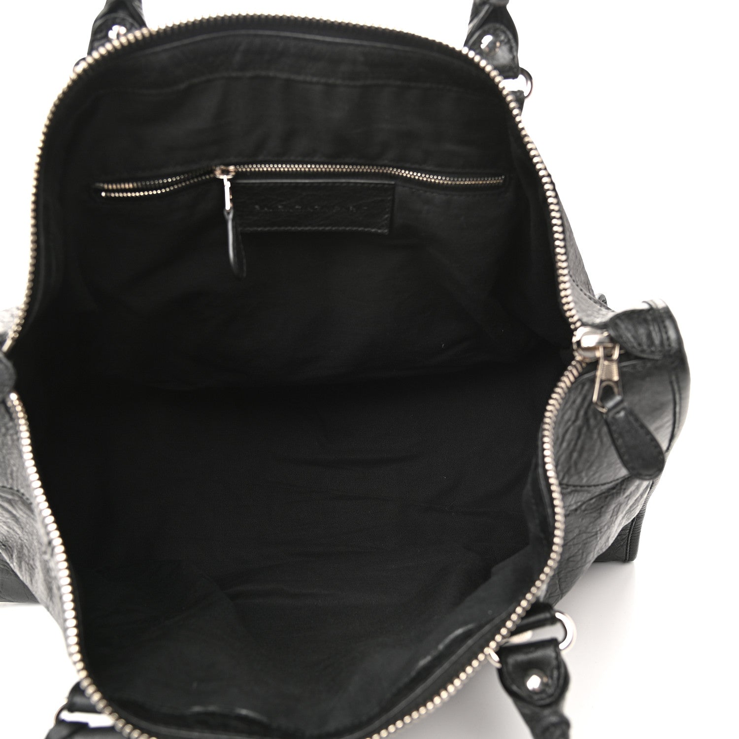 Balenciaga Agneau Giant 12 Silver Hardware Work Black 5 of 11