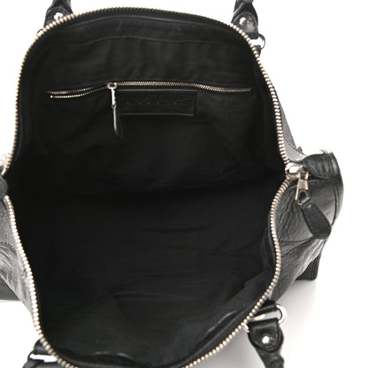 Balenciaga Agneau Giant 12 Silver Hardware Work Black 5 of 11