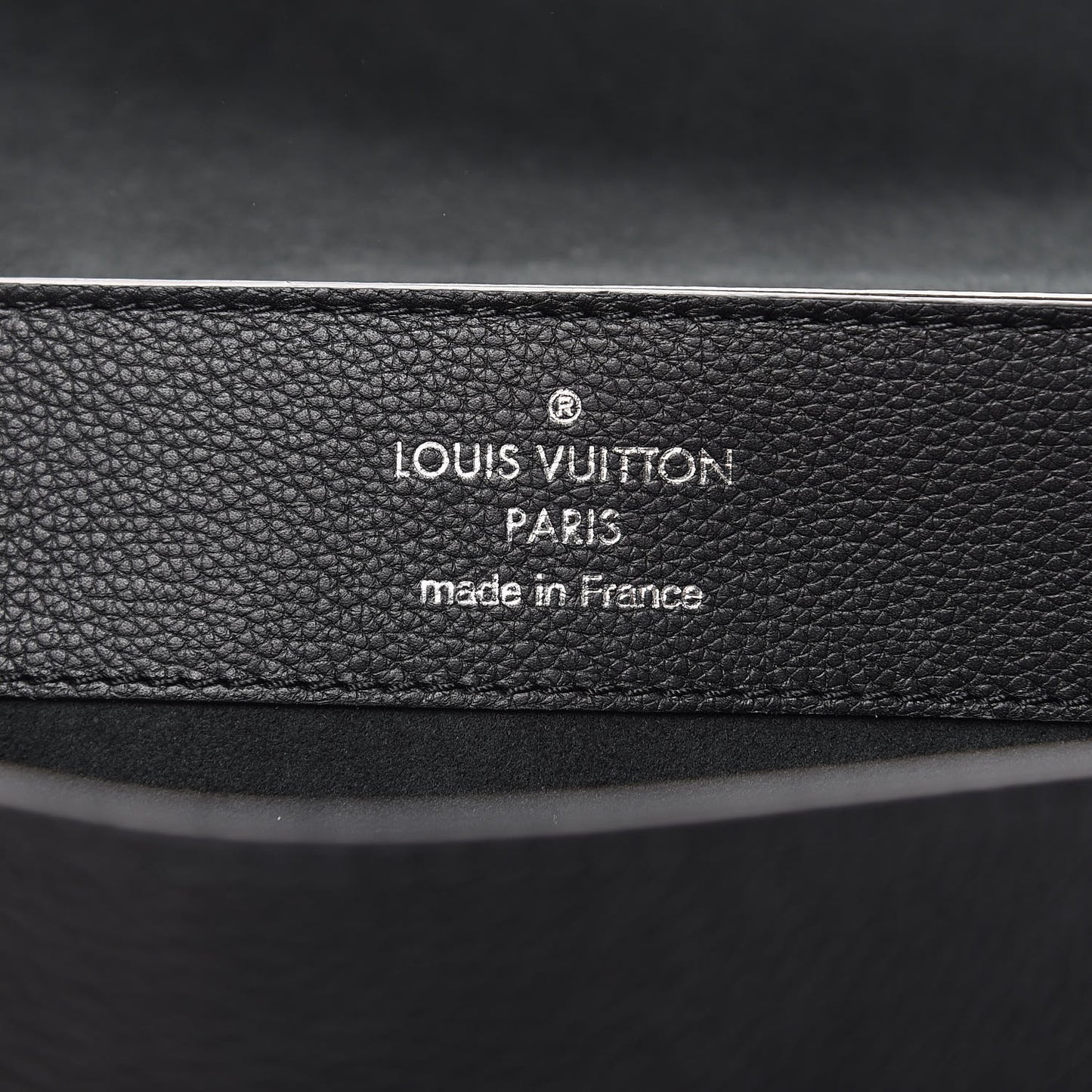 Soft Calfskin Lockme Ever Black