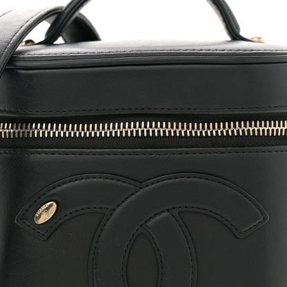 Chanel Lambskin Timeless Vanity Cosmetic Case Black 8 of 11