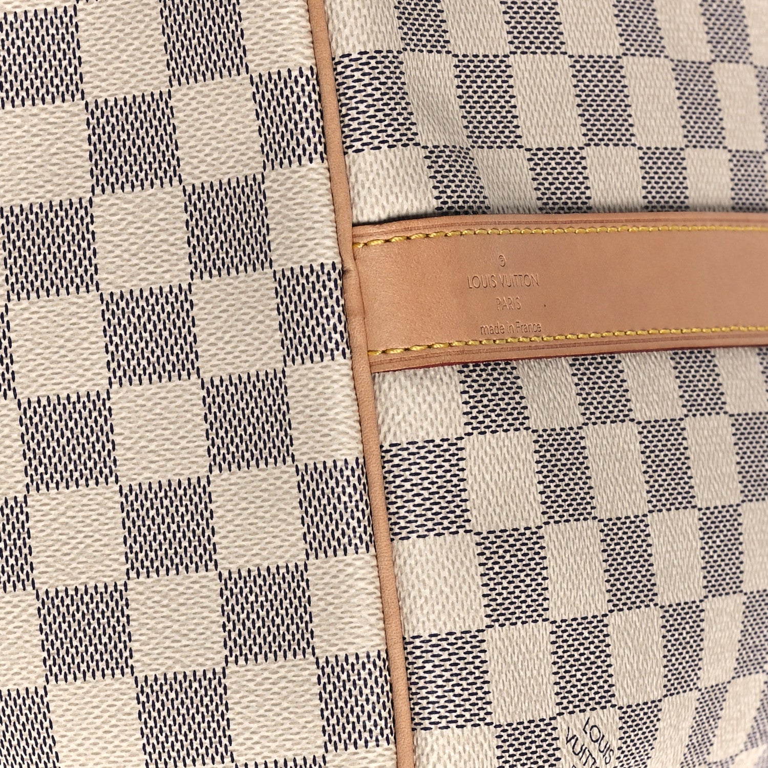 Louis Vuitton Damier Azur Keepall Bandouliere 55 6 of 11