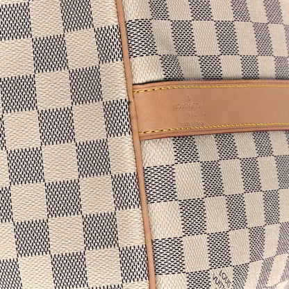 Louis Vuitton Damier Azur Keepall Bandouliere 55 6 of 11