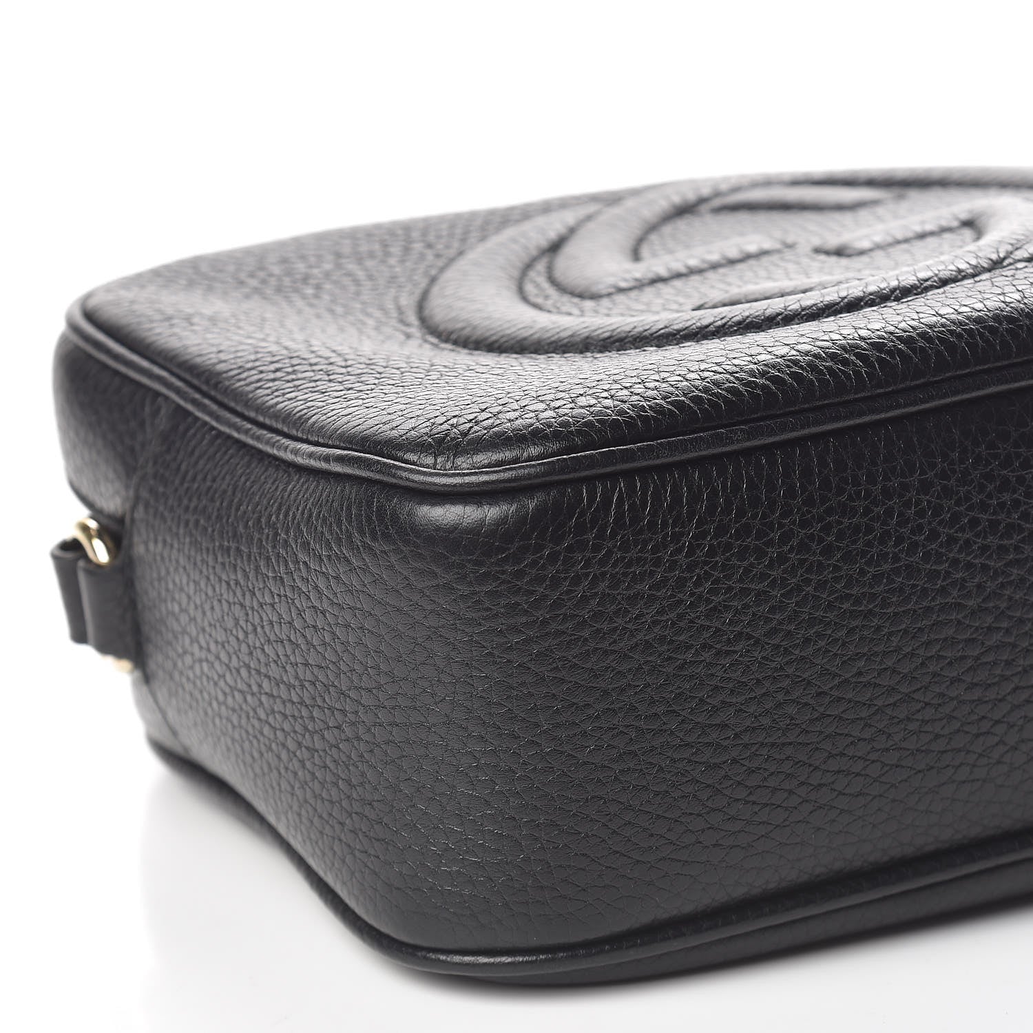 Gucci Pebbled Calfskin Small Soho Disco Bag Black 8 of 11