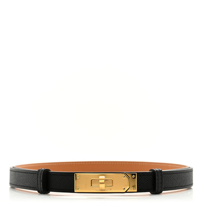 Hermes Epsom Kelly Belt Black 1 of 4