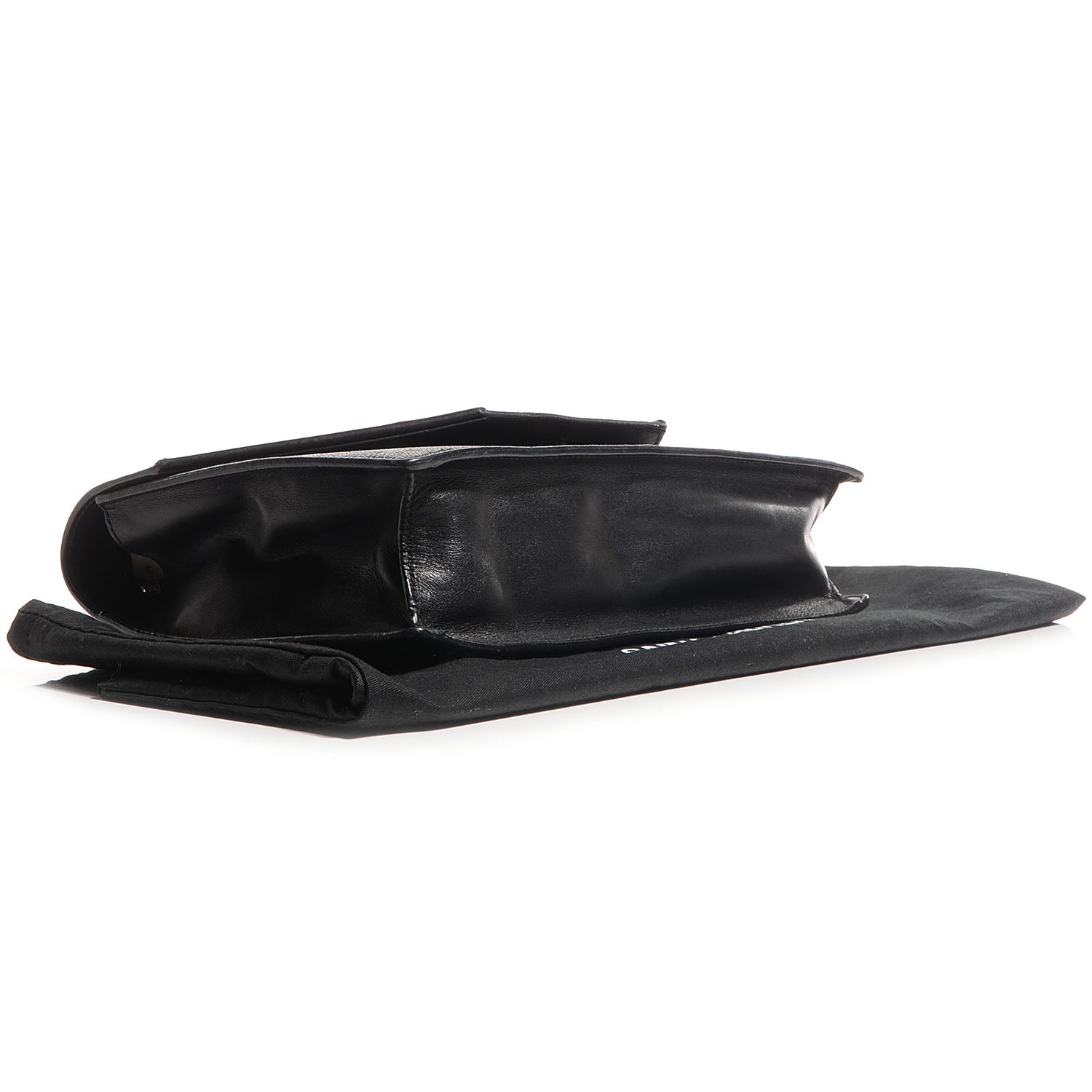 Saint Laurent Grained Leather Medium Betty Black 4 of 9