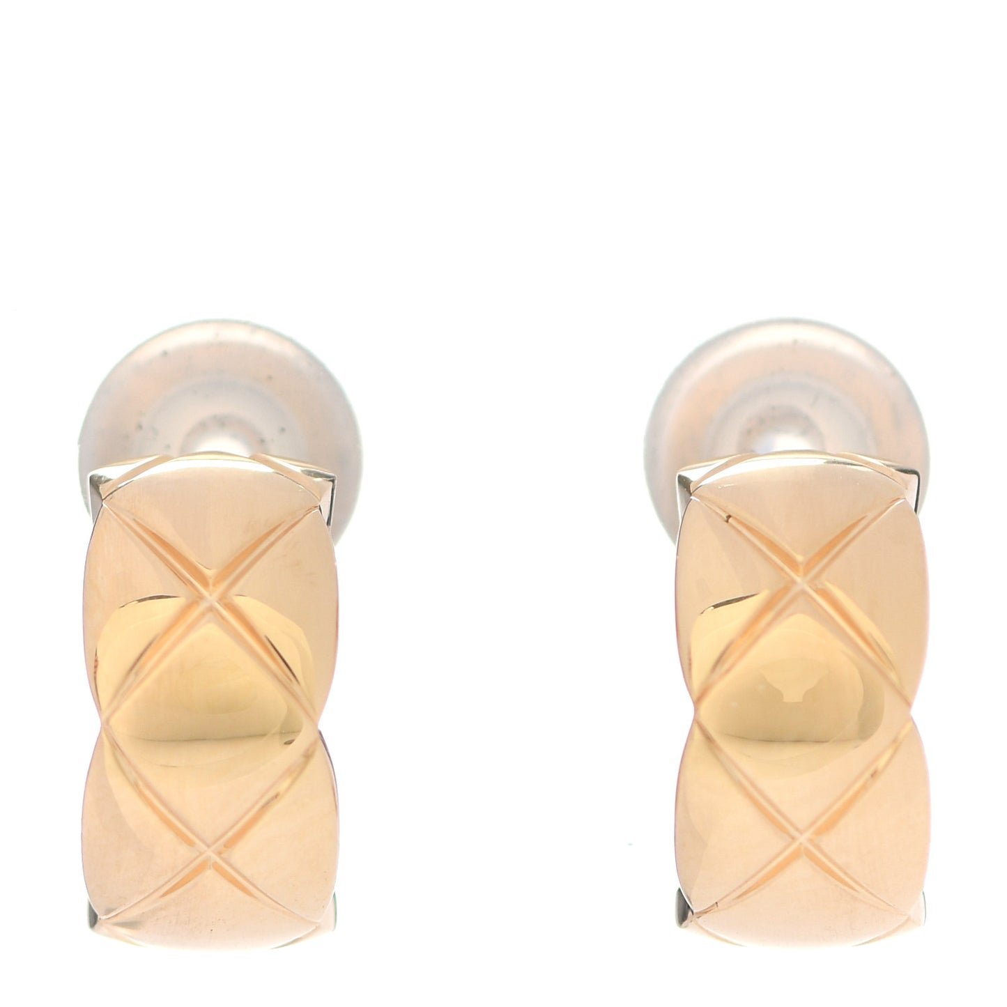 18K Yellow Gold Coco Crush Clip-On Earrings
