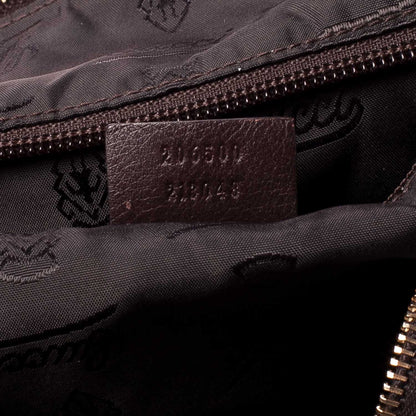 Gucci Guccissima Large Carry On Duffle Chocolate 7 of 9