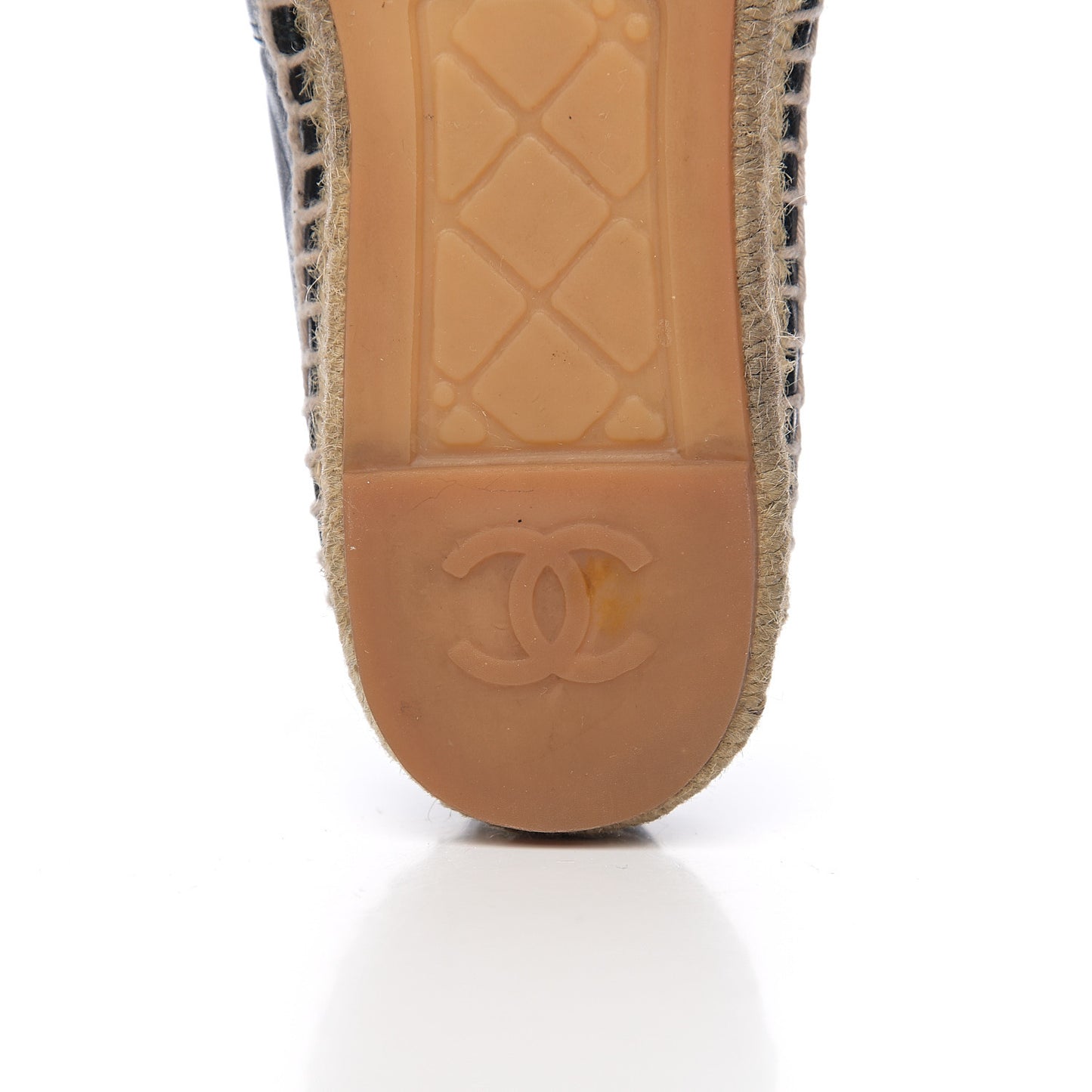Lambskin CC Espadrilles 38 Black
