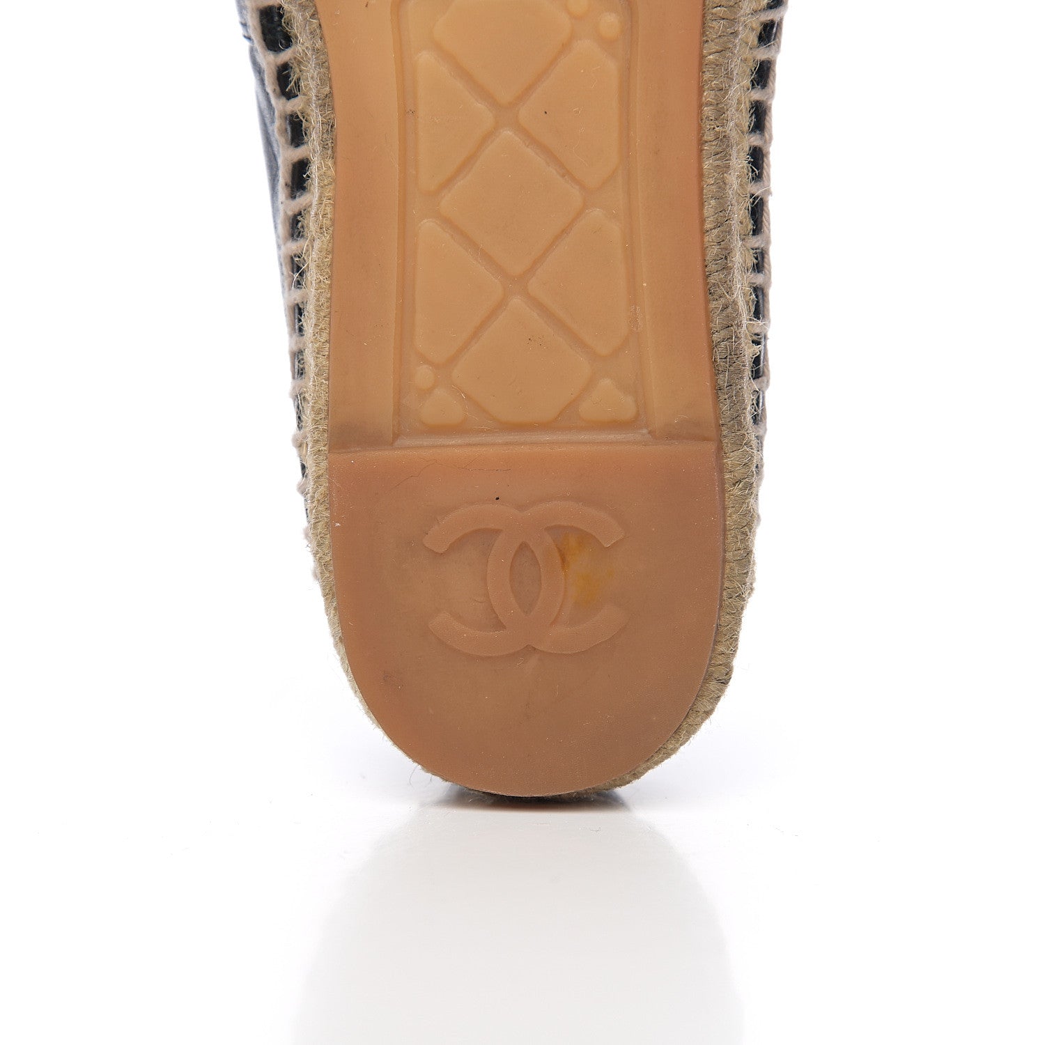 Chanel Lambskin CC Espadrilles 38 Black 11 of 11