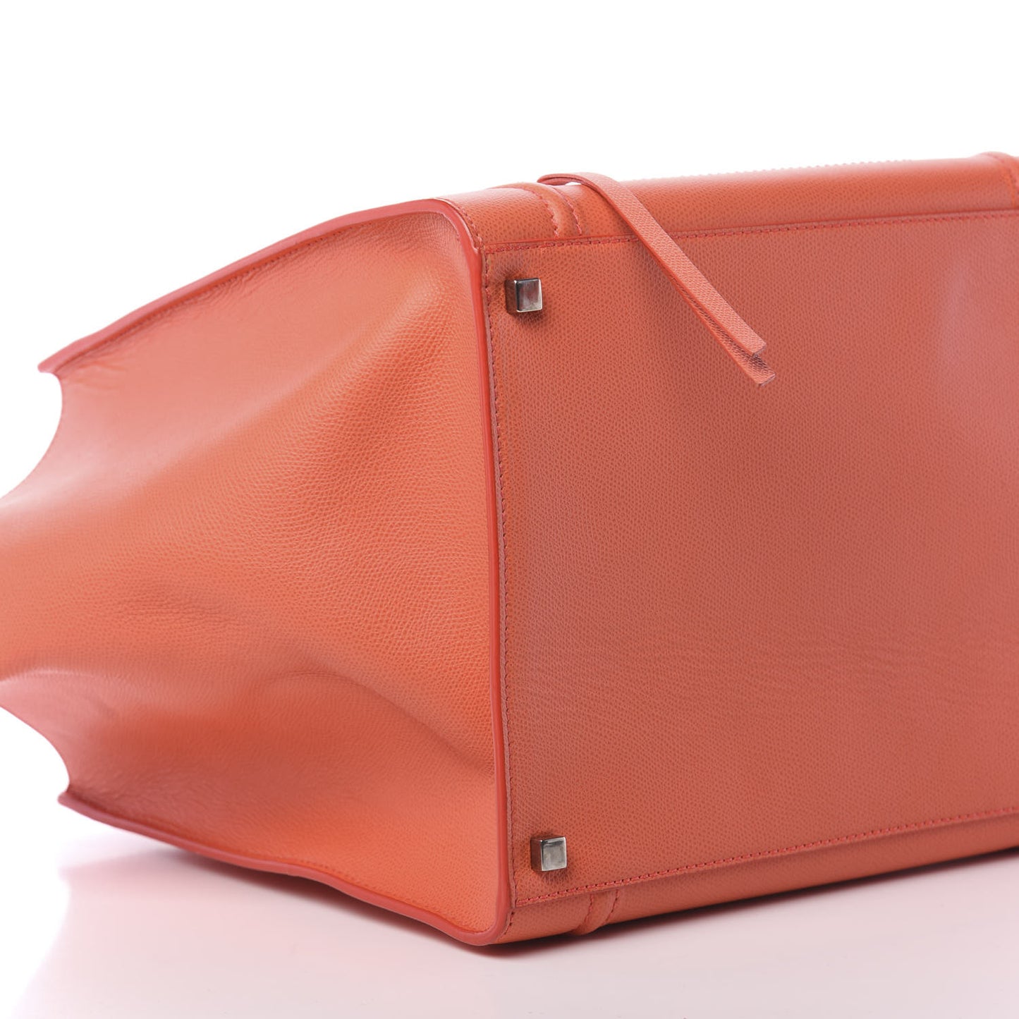 Grained Calfskin Medium Phantom Luggage Coral