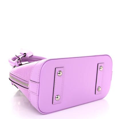 Louis Vuitton Epi Jacquard Alma BB Lilac 4 of 9