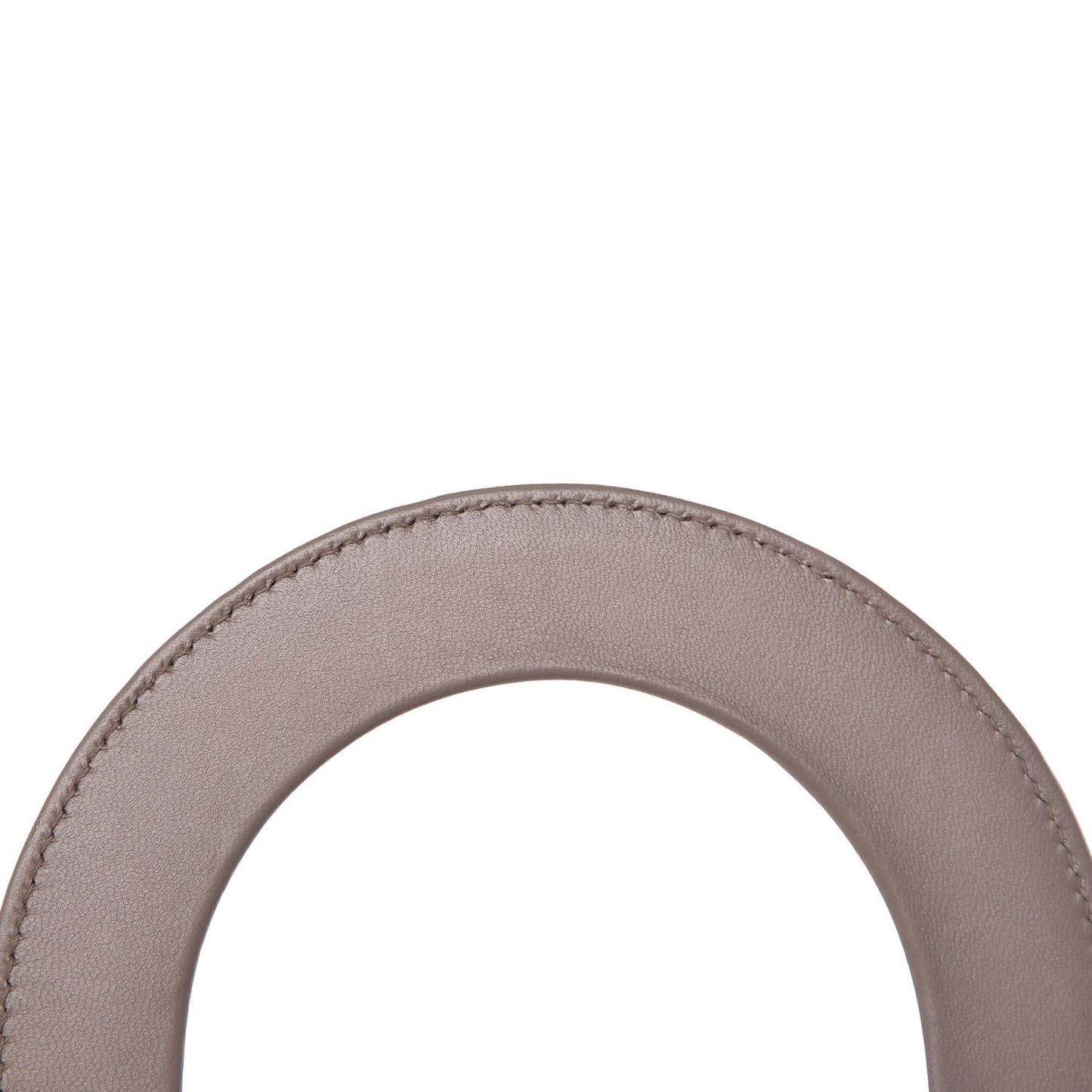 Lambskin Cannage Small Jeweled Swan Lady Dior Taupe