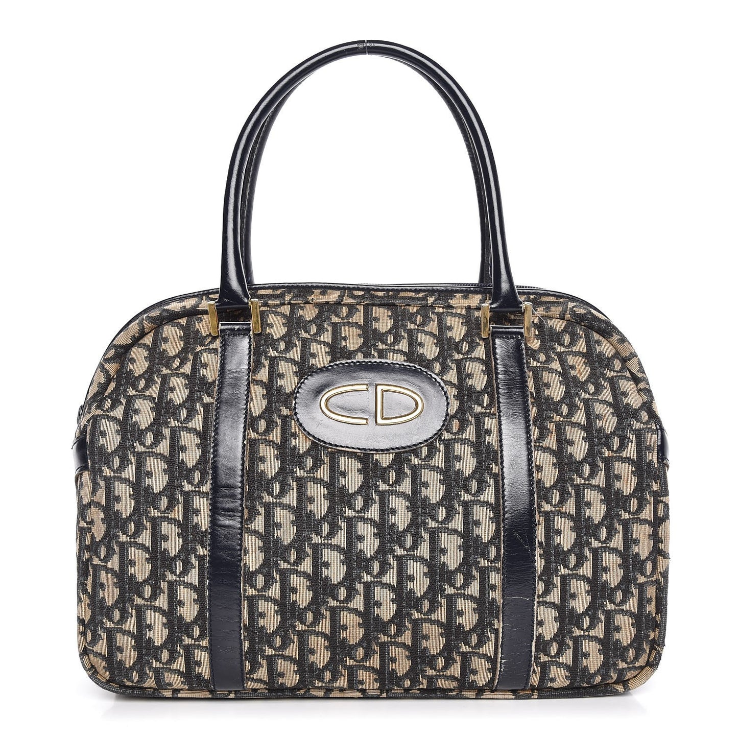 Monogram Tote Navy Blue