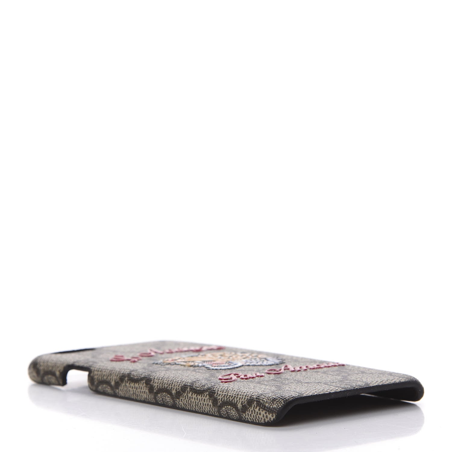 Gucci GG Supreme Monogram Tiger Print iPhone 6 Plus Case 5 of 7