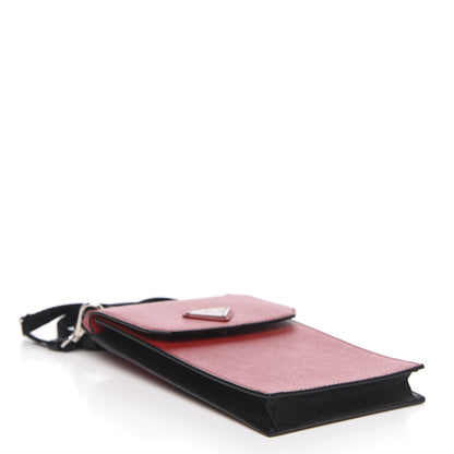 Prada Saffiano Smartphone Case Fuoco Black 4 of 9