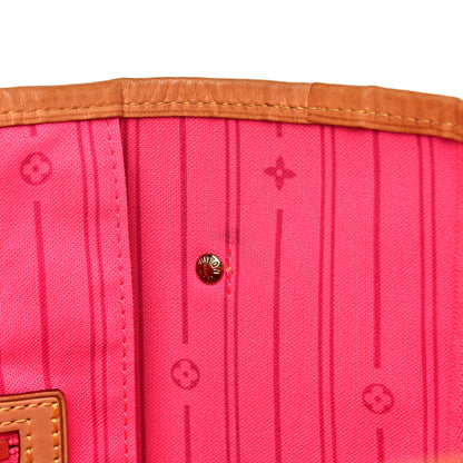 Louis Vuitton Monogram Roses Neverfull MM 13 of 22