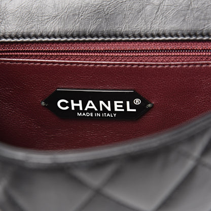 Chanel Aged Calfskin Quilted 2.55 Reissue Mini Hanger Flap Black 6 of 13